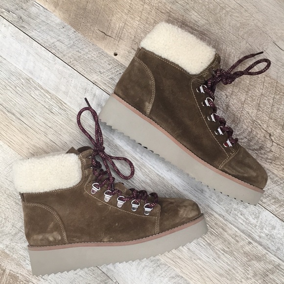 Sam Edelman Franc Hiker Style Boot Faux 